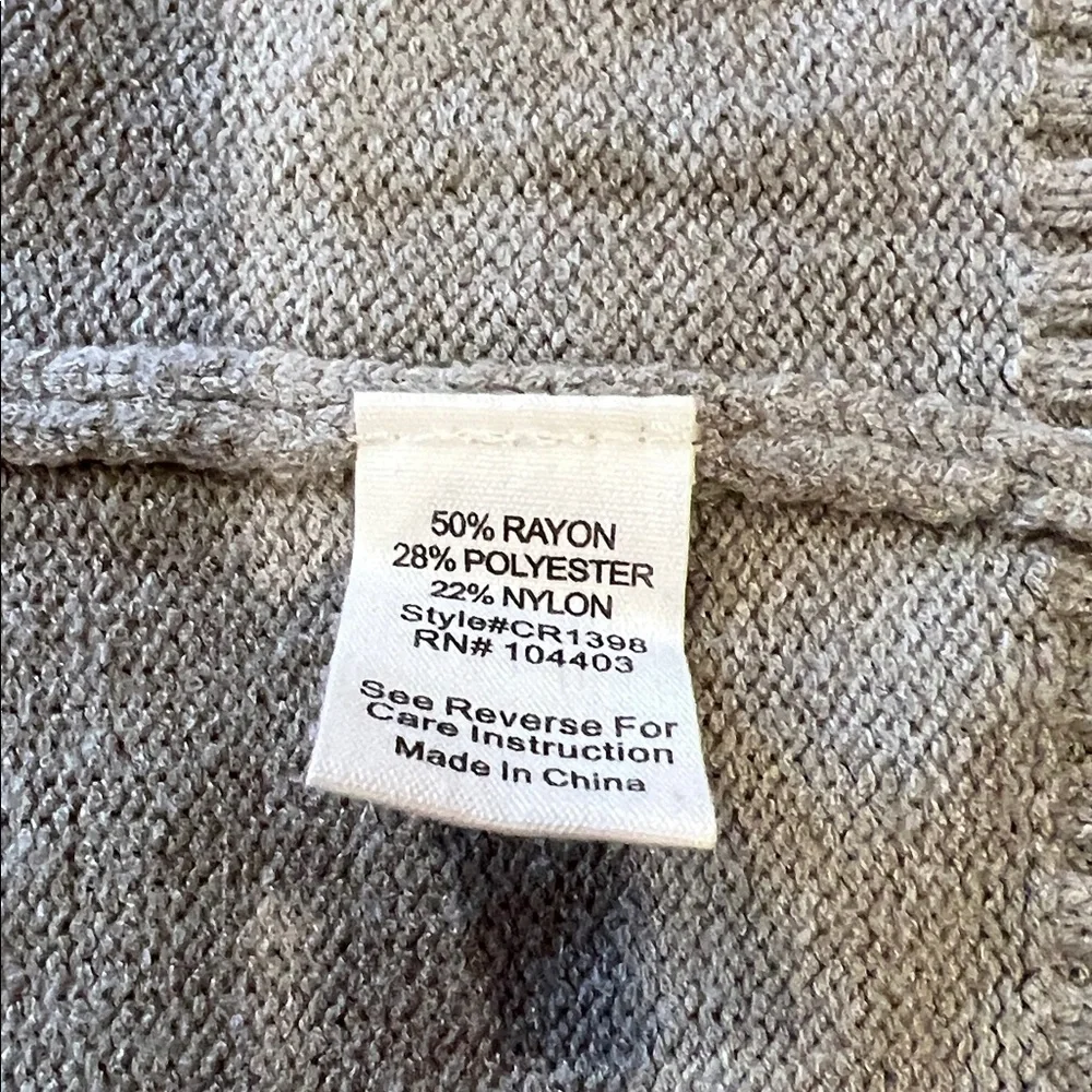 Colorblock Open Front Cardigan - Picture 6 of 6